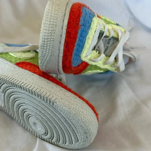 Nike Air Force 1 LV8 NN GS 'Hemp - Multi' DV2192-400 Youth Size 4 - Picture 7 of 9